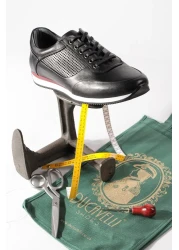 Ducavelli أحذية يومية رجالية من الجلد الطبيعي المبهرج، أحذية كاجوال، أحذية جلدية 100%، 4 مواسم