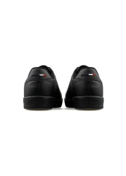 U.S. Polo Assn. يو اس بولو اسنحذاء فرانكو الرياضي الأسود للرجال