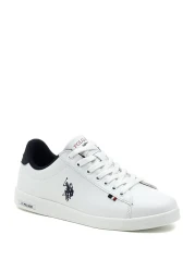 U.S. Polo Assn. حذاء فرانكو 2fx الرياضي الأبيض للرجال