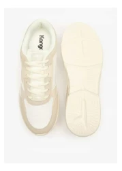 Kangaroos Men's Panelled Sports Shoes with Lace-Up Closure