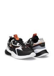 Dark Seer حذاء رياضي أسود وأبيض آيس للجنسين