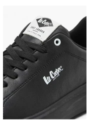 Lee Cooper أحذية رياضية للرجال بطباعة الشعار مع إغلاق برباط