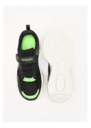Kappa Boys' Logo Detail Sports Shoes with Hook and Loop Closure