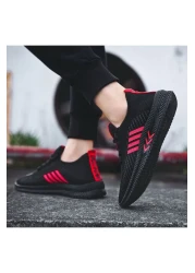 Muchmy Men's Canvas Gym Running Sneakers Sports Lightweight Lace Closure Boy's Sneakers