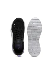 Puma Anzarun Lite Sneaker Black Purple Walking Shoes