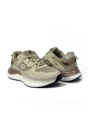 SOLAZER Men's Beige Sneaker Casual Sports Shoes 042