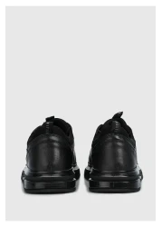 Provoq Men's Sneakers - Black Leather