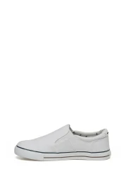 U.S. Polo Assn. White Men's Slip On - JACK 3FX