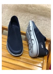 Forza Navy Blue - Kafkaslar Mesh Summer Elastic Breathable Full Orthopedic Men's Sports Shoes