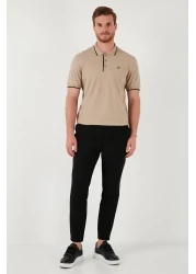 Buratti 100% Cotton Button Regular Fit Polo Neck t Shirt Men's Polo Neck t Shirt 5902118