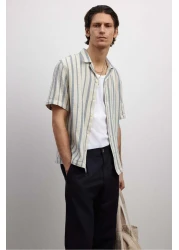 H&M Regular Fit Textured resort shirt