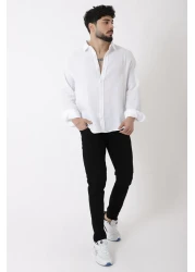 Stilkombin Long Sleeve Linen Shirt Bld 7040_40368