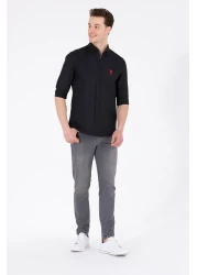 U.S. Polo Assn. Men's Black Long Sleeve Shirt - Basic Model50262932-VR046