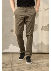 RAVANELLI Men's Regular Fit Relaxed Fit Chino Pants