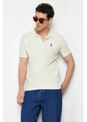  Collection تي شيرت بياقة بولو بقصة عادية 100% قطن TMNSS23PO00031