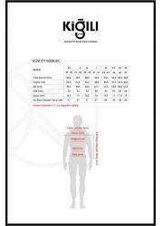 Kiğılı Long Sleeve Slim Fit Slim Fit Non Iron Iron-Free Cotton Shirt