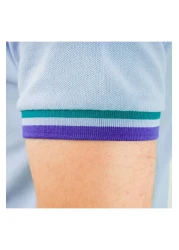 Giordano Men's Performance Polo: Classic Piqué, Tipped Collar, Embroidered Detail