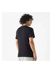 SP Characters Batman Print Crew Neck T-shirt with Short Sleeves