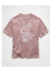 American Eagle Ae Boxy Post Malone Graphic T-shirt