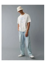 American Eagle Ae Boxy Destination Graphic T-shirt