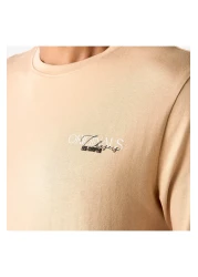 Lee Cooper Printed Crew Neck T-shirt With Short Sleeves