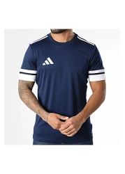 adidas Squa25 Men's Casual T-Shirt Suitable for Daily Use and Sports Training Comfortable Solid T-Shirt