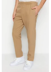  Collection بنطلون جبردين - جملي مقاس عادي TMNSS23PL00033