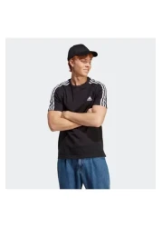 adidas Essentials Single Jersey 3-Stripes T-Shirt