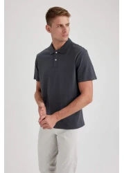 Defacto Regular Fit Short Sleeve Cotton Polo T-Shirt B0643Axns