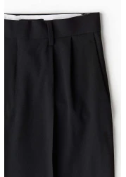 H&M Loose Fit Tailored Trousers