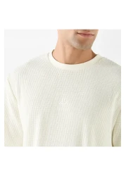 Kappa تي شيرت بتصميم محكم ورقبة دائرية وأكمام قصيرة