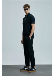 Lufian Lord Smart Men's Polo T-Shirt Navy Blue