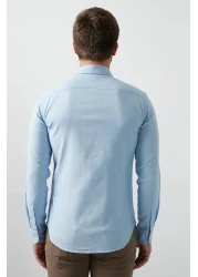 Levi's قميص رجالي قميص أزرق الحجم: M