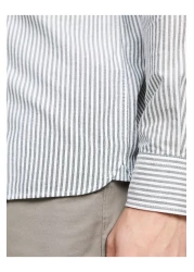 Tommy Hilfiger Erkek HERITAGE OXFORD STRIPE RF Casual Gömlek