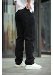 comstar Men's Baggy Comfortable Fit Waist Elastic Pants