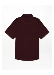 American Eagle Burgundy Ae Active Polo Shirt - U-1165-9135