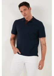 Buratti 100% Cotton Button Regular Fit Polo Neck t Shirt Men's Polo Neck t Shirt 5902118