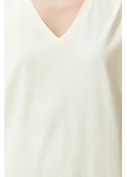  Collection Knitted Capri Pajama Set - Yellow Floral Pattern THMSS24PT00210