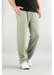 bombe Men's Black Comfortable Fit Bagy Pants Fabric Belted Drawstring Lycra Fabric Canvas Blend Trousers