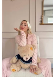 Pijamaevi Powder Dublin Women's Pajama Set with Dressing Gown