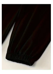 THEKONT تي شيرت علوي للنساء/الرجال مطبوع عليه NEVER/تي شيرت/بدلة رياضية من JOGGER