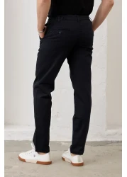 RAVANELLI Men's Regular Fit Relaxed Cut Chino Trousers Bright