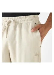 Kappa Kappa Logo Embroidered Joggers with Drawstring Closure