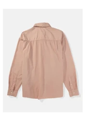 American Eagle AE Poplin Everyday Button-Up Shirt