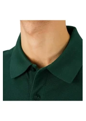Giordano Men's Performance Polo: Classic Piqué, Tipped Collar, Embroidered Detail