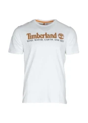 Timberland Wwes Ss Front Graphic Tee (regular) Men's White T-shirt Tb0a27j81001