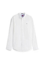 Tommy Hilfiger Tommy Hilfiger Men Ecru Reg Linen Blend Shirt