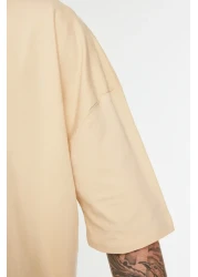  Collection تي شيرت بيج كبير الحجم 100% - TMNSS22TS0318