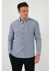 U.S. Polo Assn. الولايات المتحدة بولو شعار القطن منتظم صالح زر طوق قميص الرجال قميص G081SZ0042106210