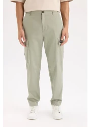 Defacto Relax Fit Trousers Straight Leg with Cargo Pockets D5967Ax25Sp